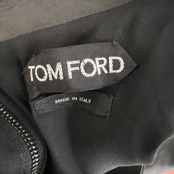 Tom Ford black lamb leather dress size 42 - Picture 8 of 10